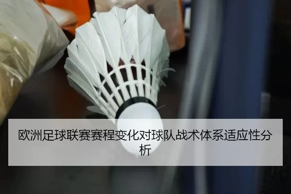 欧洲足球联赛赛程变化对球队战术体系适应性分析